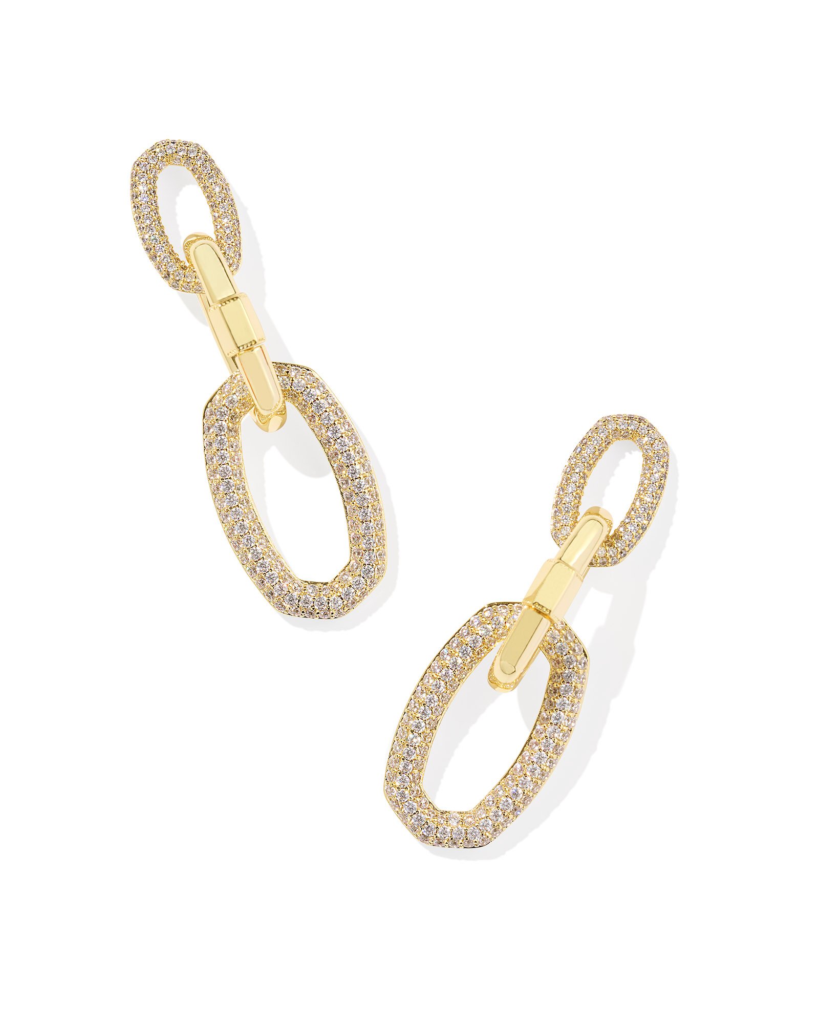 Shops KENDRA SCOTT NWT Gold Plated Jolie Statement Earrings